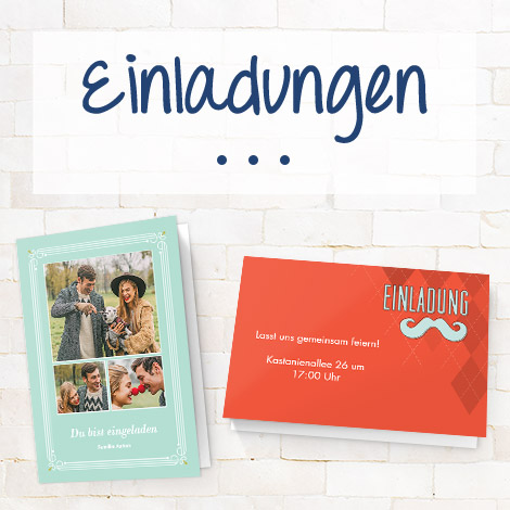 Party-Einladungen