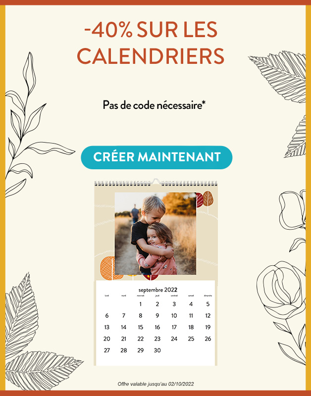 Calendriers -40%