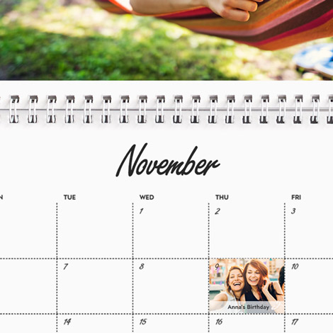 Personalised Calendars 2023 Photo Calendar Snapfish AU