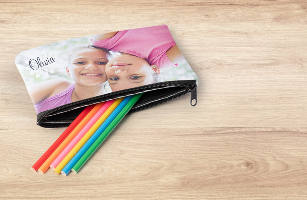 Personalised pencil cases