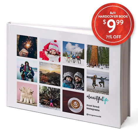 8x11 Hardcover Book ONLY $9.99