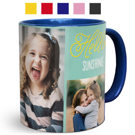 Coloured Photo Mugs