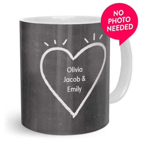 Personalised non-photo designs