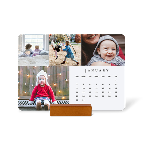 Photo Calendars Wood Block Desk Calendars Easel Calendars