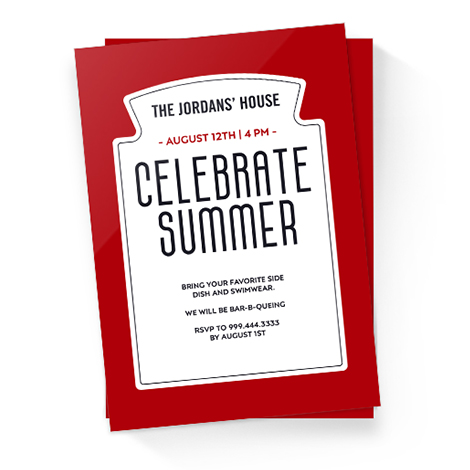 Summer Party Invites