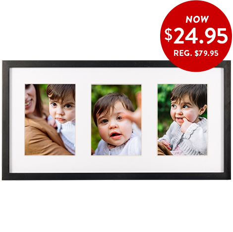 28x53cm 3-in-1 framed print