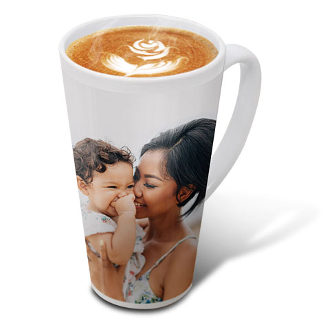 Image Of A Family On Mug