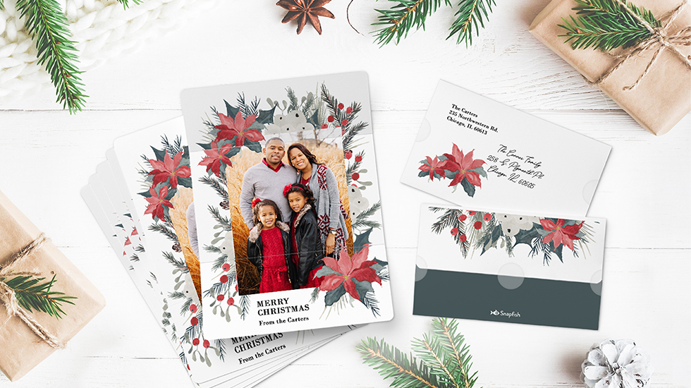 Seal and Send Photo Cards All in one cards Seal and Send Christmas