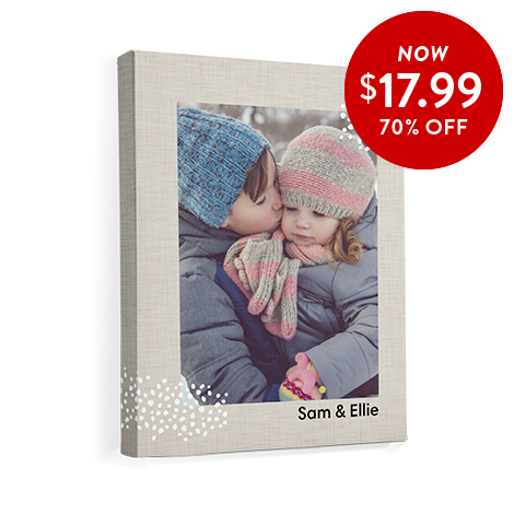 70% off 11x14 Canvas Prints