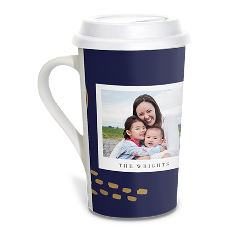 Grande Coffee Mug with Lid, 16oz.
