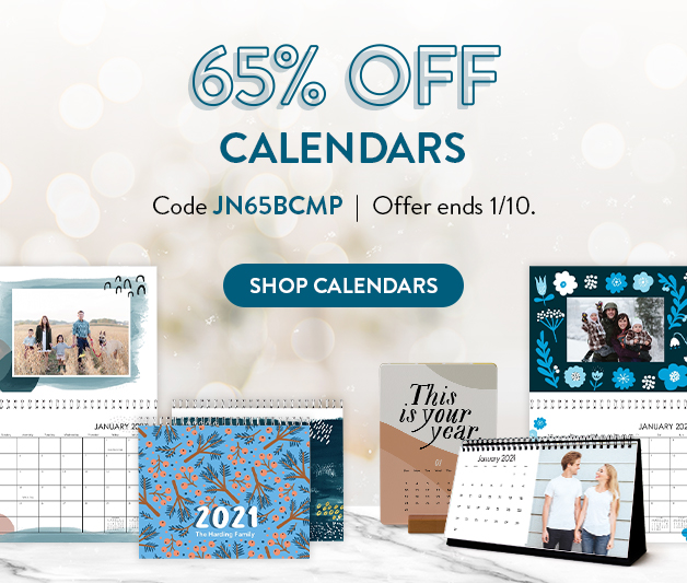 65% off Calendars