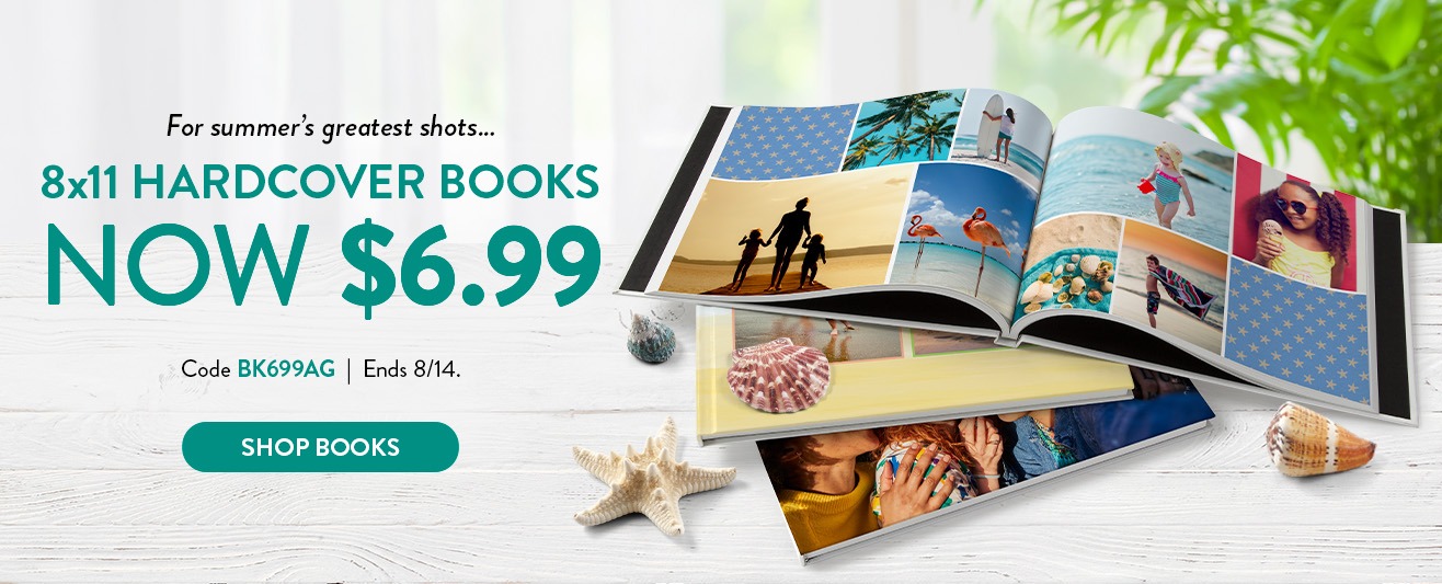 75% off Photo Book orders $20+
