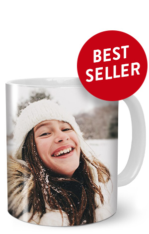 Personalised White Coffee Photo Mug 330ml