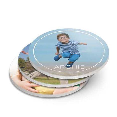 Round Stone Coaster