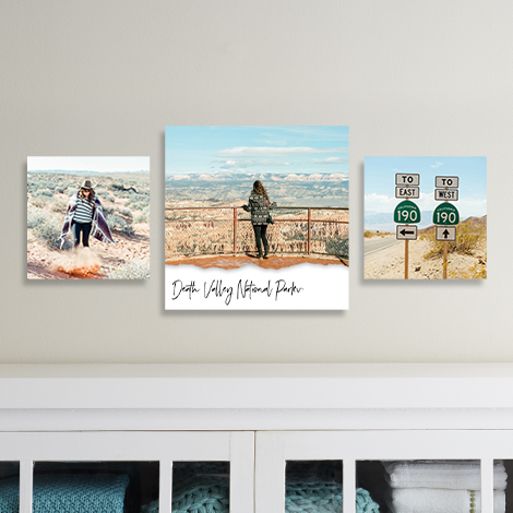 Photo Tile Gallery Set of 3