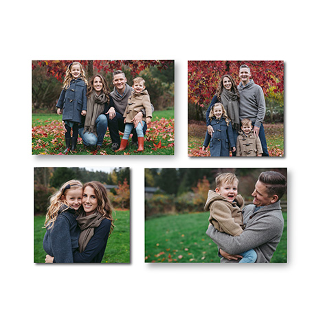 Wall Art set of 3 fall theme glossy photo tiles 8”x8” each - munimoro ...