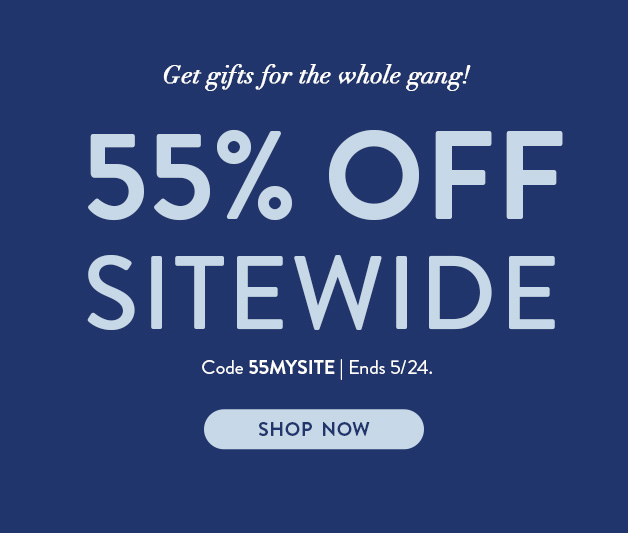 55% off sitewide