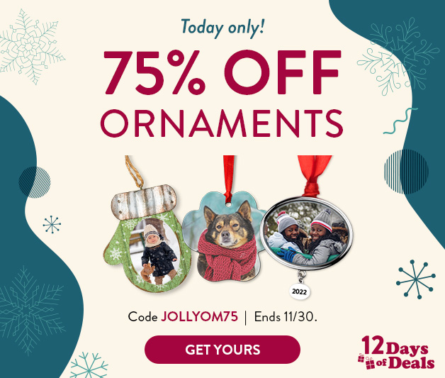 75% off Ornaments