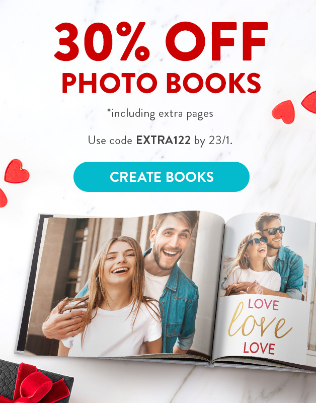30% off Photo Books!