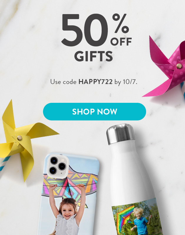 50% off Gifts!