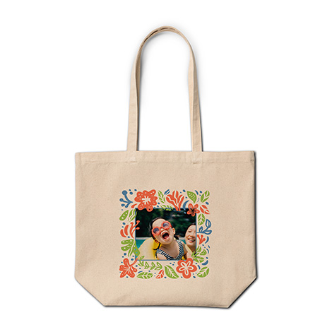 Gusseted Cotton Tote