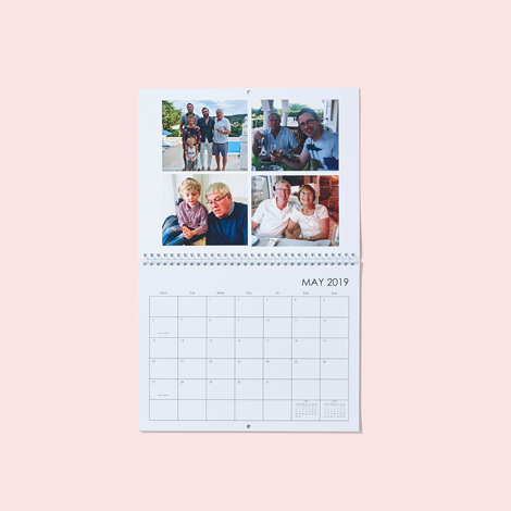 An image of Personalised A3 Premium Photo Calendar | 11" x 17" (28" x 43cm) | By Truprint
